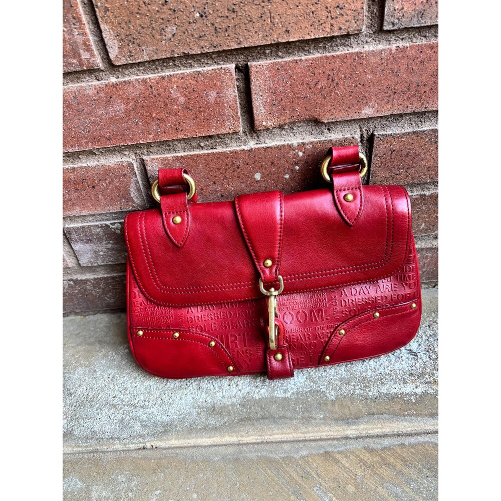 Kenneth Cole New York Red Leather Purse